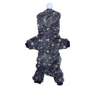 Pet Clothing Warming Flannel Jump Traje para s Cats Invierno (Metro)