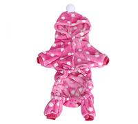 Pet Clothing Warming Flannel Jump Traje para s Cats Invierno (SG)