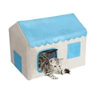 Pet Cold Store Cold Store Para Gatos Freestone | Bodega De Gato Enfriada | Crota Cerrada Aislada Para Gatitos, Para El Área Exterior, Puerta Trasera, Balcón, Césped, Jardín, Terraza