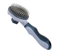 Pet Comb, Convenient To Clean, 20.2x7.5x5.8cm, Double-Sided Brush For Shedding And Bathing, Brush To Remove Loose, Comfort-Grip Ergonomic Handle, For Cat Dog Puppy Kitten