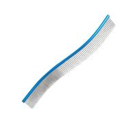 Pet Comb, Dog Grooming Comb, Removing Tangles And Knots Metal Cat Comb, Pets Slicker Shedding Brushes Efficiently Reduces Hair Loss By Up To 90% Professional Grooming Tool For Long Haired Dog And Cat