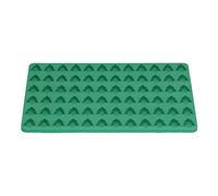 Pet Cookie Form with 72 Holes | Food Grade Silicone Christmas Tree Shape for Dog Treats/Chocolate/Sweets | Oven & Dishwasher Safe Baking Tool