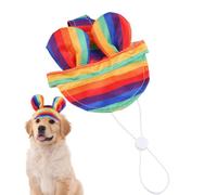 Pet Cooling Hat, Sun Protection Cap, Small Medium Large Pets, Dog Sun Protection, Pet Cooling Cap, Dog Ear Hole, Summer Dog Hat, Pet Cooling Bucket, Pet Sun Bonnet, Breathable Dog Cap