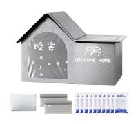 Pet Cooling House, Folding Kitten Nest, Ice Pack Shelter, Spacious Interior, Breathable Fabric, Lightweight Build, Quick Setup, Cozy Retreat, Perfect for Puppy, Summer, Indoor, Outdoor