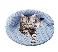 Pet Cooling Mat for Cats - Waterproof Pet Cool Blanket Beds | Comfortable Pets Bed Cushion | Ice Silk Fabric, Breathable, Prevents Overheating, for Kitten Puppy Couch House Cage Car Indoor Outdoor