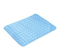 Pet Cooling Mats, Cat Cool Blanket, Dog Bed, Ice Silk Breathable Fabric, Washable and Reutilizable Design, for Training Sleeping Travel, 50 x 40 cm, 19,69 x 15,75 pulgadas, azul, 1 pieza