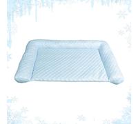 Pet Cooling Pad, Waterproof Breathable Ice Mat to Dogs and Cats, 19.69x11.81 Inches Summer Ease Bed for Indoor Floor, Car, Garden, Travel, Lawn, Apartment, Outdoor, Hot Weather Use