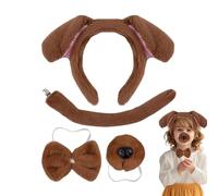 Pet Cosplay Kit, Puppy Dress Up Set, Flexible Adjustable Straps with Soft Fabric Comfort System, Costume Accessory Bundle, Fun Themed Style Design for