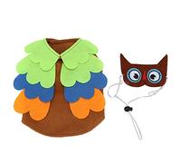 Pet Costume | Owl Holiday Christmas Dog Clothes | Funny Puppy Costume for Parties/Festivals/Daily Use | Soft Velvet Pullover (S)