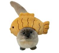 Pet Costumes for Cats - Cute Animal Hat Outfit, Airy Comfortable Cat Headwear, Adjustable Festival Dress Up Accessory, Soft Fabric Design | Holiday Photoshoots, Cosplay Events, Home Entertainment