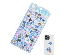 Pet Decals, Dimensional Puppy Kitten Graphic, Bubble Phone Case Decoration, Premium Visual Adhesive Accent, Quality Artistic Supply, Laptop Computer Tablet Pencil Gift Set