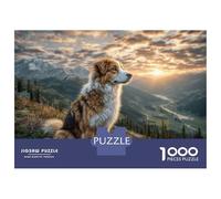 Pet Dog 1000 Pieza Cartulina Premium Rompecabezas Premium Saint Bernard Extremadamente Difícil Juguete De Cumpleaños Rompecabezas para Decoración del Hogar 38x26cm/1000pcs