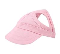 Pet Dog Cat Baseball Outdoor Cap Sunbonnet ajustable rayas verano viaje deporte sombrero multi-pack socialme-eu (S-Pink)