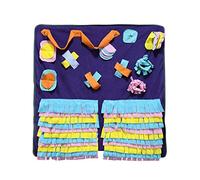Pet Dog Snuffle Matte Nasgeruch Training Schnüffeln Slow Futterschale Lebensmittelspender Teppich Entlasten Spannung Nicht Schlupf Puzzle Spielzeug Haustierhund Snuffle Matte