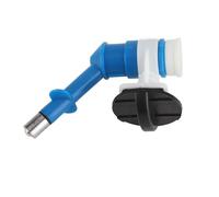 Pet Drinking Bottle Head Hanging Water Dispenser Fountain Roller Ball Nozzle for Dogs Cats Small Animals Plastic Stainless Steel Blue Red Yellow 13.5 X 8cm