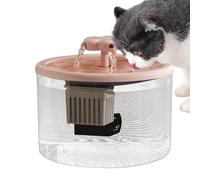 Pet Drinking Fountain 1.2L,Automatic Cat Water Dispenser - Quiet Drinking Dispenser for Bedroom Play Area Living Room Apartment Home Kitchen