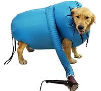 Pet Drying Bag,Portable Quick Drying Pet Bag,Dogs Hair Dryer Blow Bag,Dog Drying Bag Hands Free Quick Drying Pet Grooming Tool,Suitable For Dogs To Quickly Dry Hair After Bathing (L)