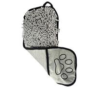 Pet Drying Towel - Microfiber Grooming Cloth, Absorbent Towels, Quick Washable Robe | Puppy Bathing Supplies 21x7inch Blanket Suitable for Cats Shower Cleaning Car Window Door Home Indoor Outdoor