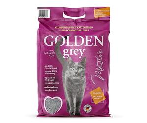 Pet Earth Golden Grey Master 2x14kg Bebé Puderduft + Silikat Littera