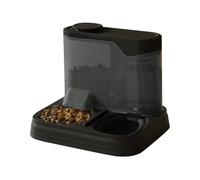 Pet Feeder Dispenser - Automatic Cat Feeder | Dog Food And Water Bowl Set, Automatic Cat Feeders And Waterer | Large Capacity Pet Feeding Supplies For Vacation, Travel, Home, Indoor & Outdoor
