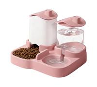 Pet Feeding Dispenser - Cat Water Bowl for Animals | BPA Free with Non Slip Base, Automatic Food Supply, Easy Refill Container, Practical Feeding Solution for Kittens Puppies