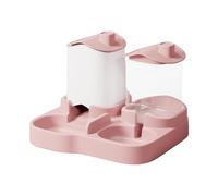 Pet Feeding Station - No Bowl for Animals | PP Material Storage with Tray, Slow Release Outlet System, Stable Wide Stand Server for Home Kitchen Living Space