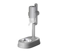 Pet Food Bowl Acero Inoxidable: para Perros Aumentado Y De Gato, Cuenco De Dispensador De Agua Sin Deslizamiento con Estera Colectiva, Doble para Alimentos Secos Y Húmedos | Tazones