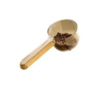 Pet Food Measuring Cup - Scoop With Wooden Handle, Built-In Sealing Clip | Feeding Tool For Dogs & Cats, Ideal For Kibble, Wet Meals, Rice, Flour, Grain & Kitchen Use