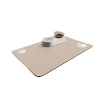 Pet Food Placemat, Anti-Slip Waterproof Dog Bowl Mat, Quick Drying Pet Feeding Floors, Sturdy & Easy Clean Pets Accessories Food & Water Cats, Cloth, 30 x 50 cm