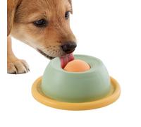 Pet Food Puzzle Bowl - Slow Feeder Dog Dish for Training Travel Enrichment | BPA Free with Non Slip Base, Interactive Pet Toy, Kibble Treat Dispensing for Healthy Eating Exercise Indoor Outdoor