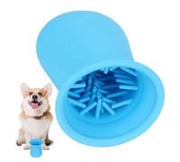 Pet Foot Cleaner - Silicone 9x9x12.5cm | Portable Dog Paw Cleaning Cup With Massage Needle Design, Easy Wash For Walking Traveling Home Camping | For Dogs Puppies Hygiene Care Use