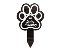 Pet Grave Marker Stake - Memorial Garden Decoration For Lost Pets | Cemetery Yard Ornament, Sympathy Dog Claw Plaquee, Outdoor Remembrance Accessory, Durablee Weatherproof TRIBUTEE, Garden Memo