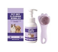 Pet Grooming - 300ml Foam Cleaner | Dry Cat Shampoo, Foam Cleaner For Kittens and Puppies, Waterless Pet Grooming For Sensitive Skin, Daily Bathing and Shedding Solution