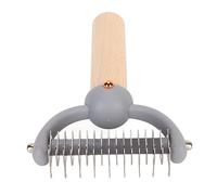 Pet Grooming B Mascota Sh B Pelaje Nudado Petgating Peine para Gato Dog Gris L Enver una Vida de servicio. Pet Grooming Brushpet Sh Brushpet Dematting Combdog Brooming Brushdog (L)