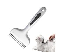 Pet Grooming Brush, Dematting Comb For Dog And Cat, Non-Slip Dematting Shedding Brush | Pet Comb For Long Matted Dogs For Indoor Home Travel Daily Bathing Daily Matted Long Kitten Pets