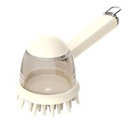 Pet Grooming Brush - Dog Cat Bath Scrubber, Deep Cleaning Massage Tool | Soft Silicone Hair Remover | Durable Shower Brush | Puppy Kitten Small Medium Large Shedding Bath Daily Care Spa