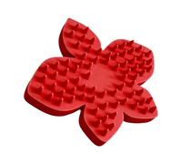 Pet Grooming Brush - Dog Scrubber Comb, Soothing Bath Brush | Dog Bath B́rush For Grooming Bathroom, Bathtub Bathing Puppies Kittens Cats With Comfortable Non-Slip Handle And Gentle Massage Bristles