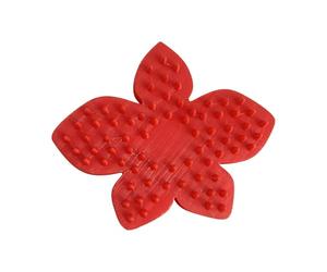 Pet Grooming Brush For Cats & Dogs - Flower-Shaped Tool With Gentle Massage Pins | Washable Pet Hair Remover For Short Hair Kittens & Puppies | Soothing Massage Comb For Shedding & Cleaning