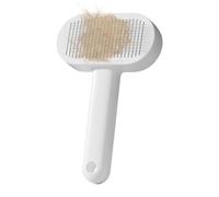 Pet Grooming Brush - Hair Removal Tool for Dogs Cats | Comfortable Grip with Fine Metal Teeth, Minimizes Shedding, Promotes Healthy Coat and Skin Efficient Hair Removal 7.09x4.72x1.77 in