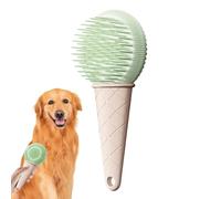Pet Grooming Brush - Soft Bristle Massaging Hair Brush For Cats And Dogs, Double Sided Pet Hair Grooming Comb For Indoor Outdoor Long Short Coat, Small Medium Large Breeds