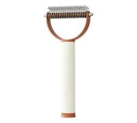 Pet Grooming Rake - Double Sided ABS Stainless Steel 7.9in Tool