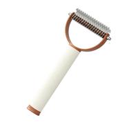 Pet Grooming Rake - Double Sided Knot Removal Tool, Undercoat Comb | Cat Dog Hair Remover Brush For Long Thick, Puppy Kitten Grooming Care Tool Home Use