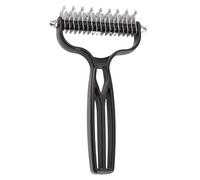 Pet Grooming Rake - Undercoat Removal Comb | Double-Sided Brush