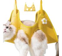 Pet Grooming Sling - Pet Grooming Hammock, Cat Harness For Grooming | Cat Grooming Harness Grooming Hammock Cat Sling, Comfortable Dog Grooming Hammock Restraint Bag for Nail Clipping Bathing Shaving