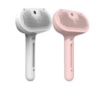 Pet Grooming Steam Brush | Spray Cat Brush and Detangler Massage Comb, Ideal for Long and Short Hair Dogs and Cats, Enhances Grooming Efficiency and Reduces Shedding
