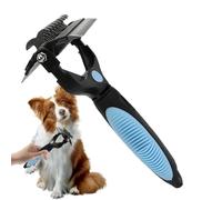 Pet Hair Comb, Pet Knot Remover, Dog Grooming Rake, Cat Grooming Brush, Pet Grooming Rake and Detangler Tool for Shedding and Knot Removal, Suitable for Cats, Dogs, and All Furry Pets