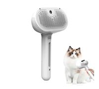 Pet Hair Grooming Comb, Steam Hair Removal Brush, Cleaning Comb For Dogs And Cats, Long Short Hairs Detangling Tool, Care Grooming Accessory, For Home Bathing Brushing