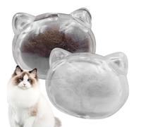 Pet Hair Keepsake, Kitten Memory Pendant, Transparent Acrylic Charm, Lightweight Sturdy Design, Secure Hair Holder, Perfect for Cherishing Memories at Home for Kids and Pet-Loving Adults