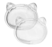 Pet Hair Keepsake, Transparent Acrylic Memorial Pendant, 1.38x1.1x0.79 Inches, Kitten Hair Organizer Charm, Memory Holder, Ideal for Pet Lovers, Home, Cherishing Moments