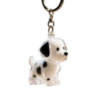 Pet Hair Memorial Keepakes Keychain Hundeform Figur Fell Kollektor Box Clear Hanging Bag Charme Accessoires Geschenk Haustier Pelze Memorial Keychain
